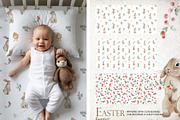 Easter clip art set, a Decorative Illustration by RushkinaAntonina (Thumbnail 3 of 10)