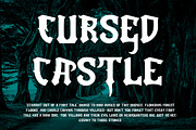 UnderworldGate - Blackletter Font, a Blackletter Font by AQR Studio (Thumbnail 7 of 9)