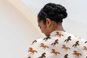 Equestrian Seamless Patterns Set