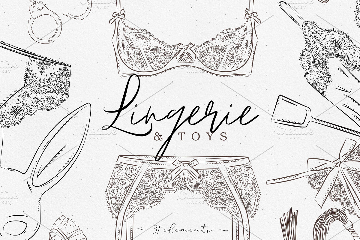 Lingerie And Toys, an Illustration by Anna (Photo 1 of 6)