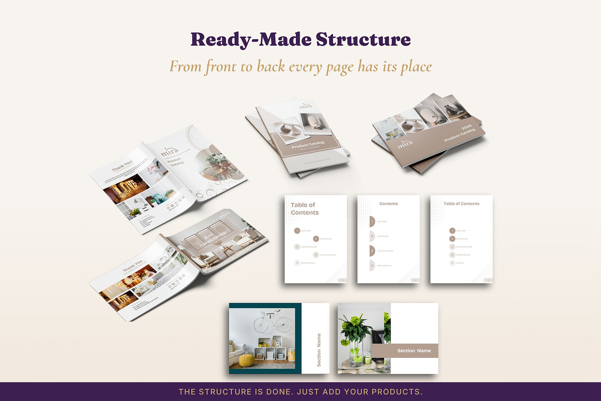 Product Catalog 2 Formats x 40 Pages, a Magazine Template by B2 Studio (Photo 6 of 19)