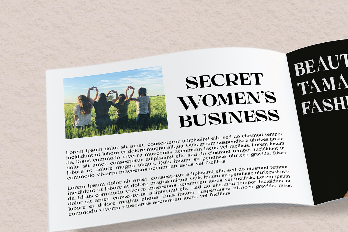 Melville Text - Roman Serif Family, a Serif Font by LuhopCreative (Photo 9 of 14)