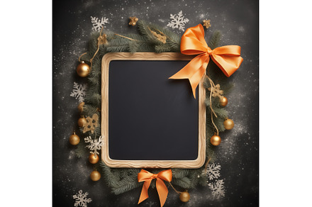 Christmas decorated frame, a Holiday Photo by CREATIVEDEF