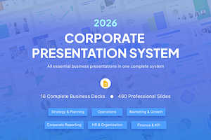 Corporate Bundle - Google Slides, a Presentation Template by New Coral Design