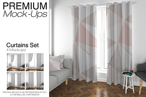 Curtains Mockup Set