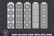 Bookmark Laser Cut SVG Bundle 02, a Design Template by LaijuAkter (Thumbnail 2 of 2)