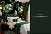 Editable Banana Leaf Pattern, a Pattern Graphic by LUSH Studio (Thumbnail 5 of 6)