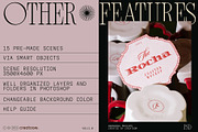 The Rocha – Bakery cafe mockups, a Packaging Mockup by Creatoom (Thumbnail 6 of 8)
