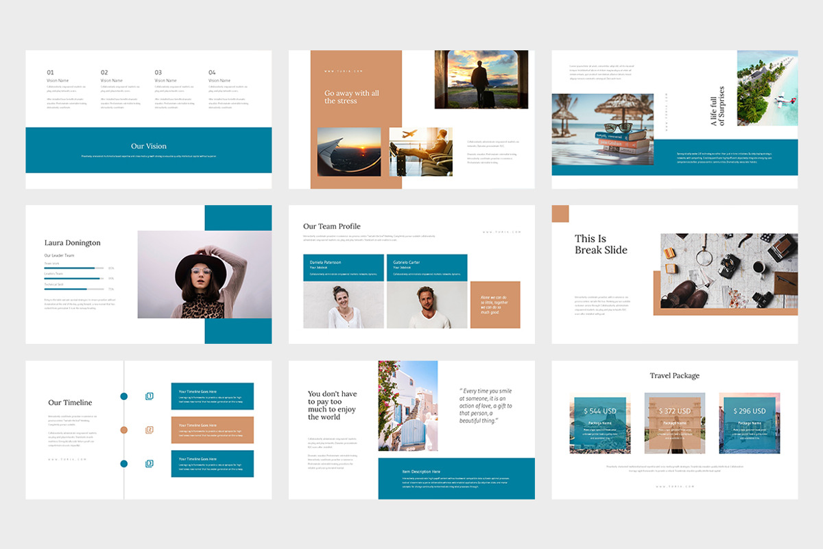 Turia : Travel Agent Keynote, a Presentation Template by Punkl Camp (Photo 7 of 9)