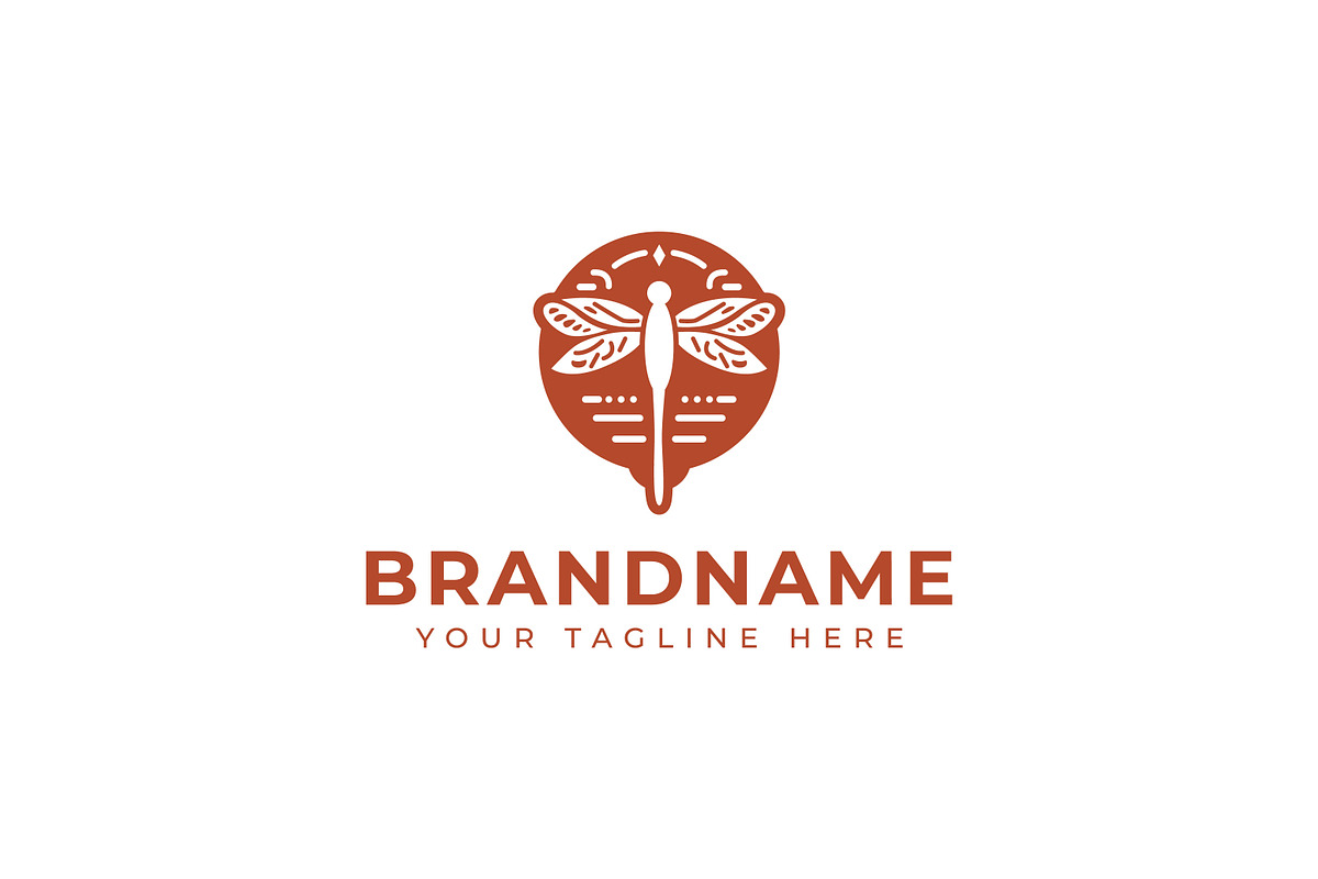 Ethnic Butterfly Pin Logo, a Branding & Logo Template by Pray Art Design Studio