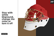 Hockey Goalie Mask Mock-up, a Household Mockup by Mocca Mockups Store (Thumbnail 9 of 10)