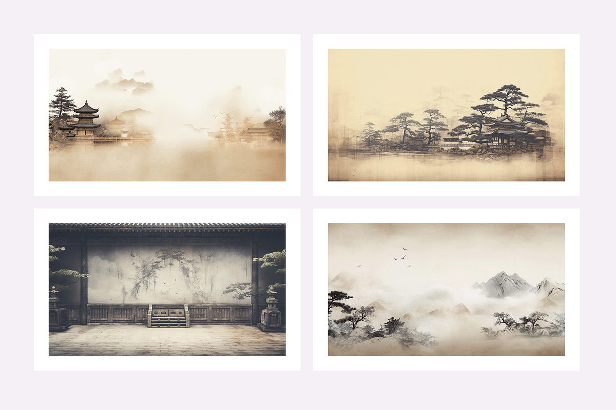 Zena Collection · Zen Landscapes, a Decorative Illustration by milatovar (Photo 4 of 16)