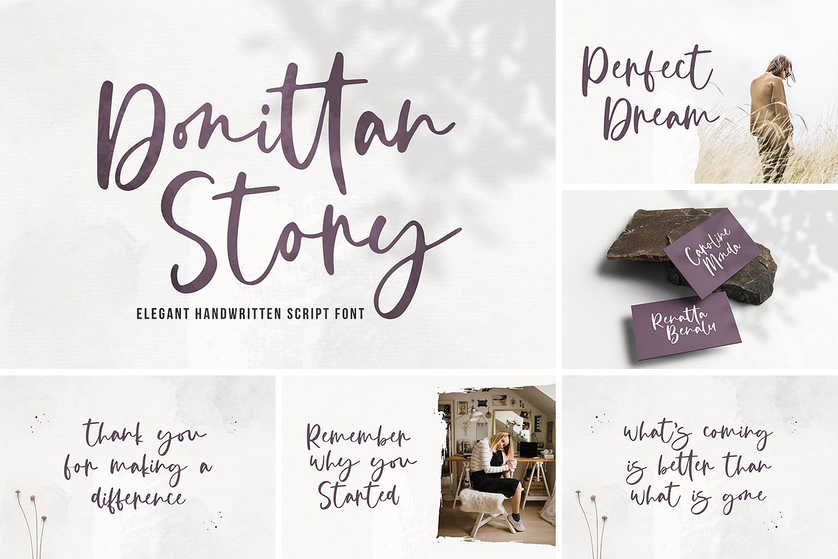 SALE Modern Script Font Bundle preview 5