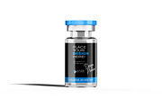 Lyophilized Vaccine Bottle 3D PSD, a Packaging Mockup by artBit Design Studio (Thumbnail 3 of 7)