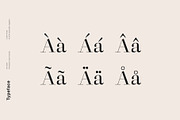Ava - A Classy Serif Typeface, a Serif Font by Cassandra Cappello (Thumbnail 4 of 5)