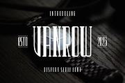 Vanrow, a Serif Font by lelevien (Thumbnail 4 of 5)