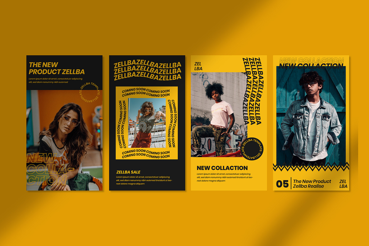 Zellba Urban Instagram Template, a Social Media Template by Compaq_Creative (Photo 8 of 10)