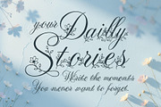 Alverose - Secret Garden Script, a Script Font by HypeWorksCo (Thumbnail 7 of 17)
