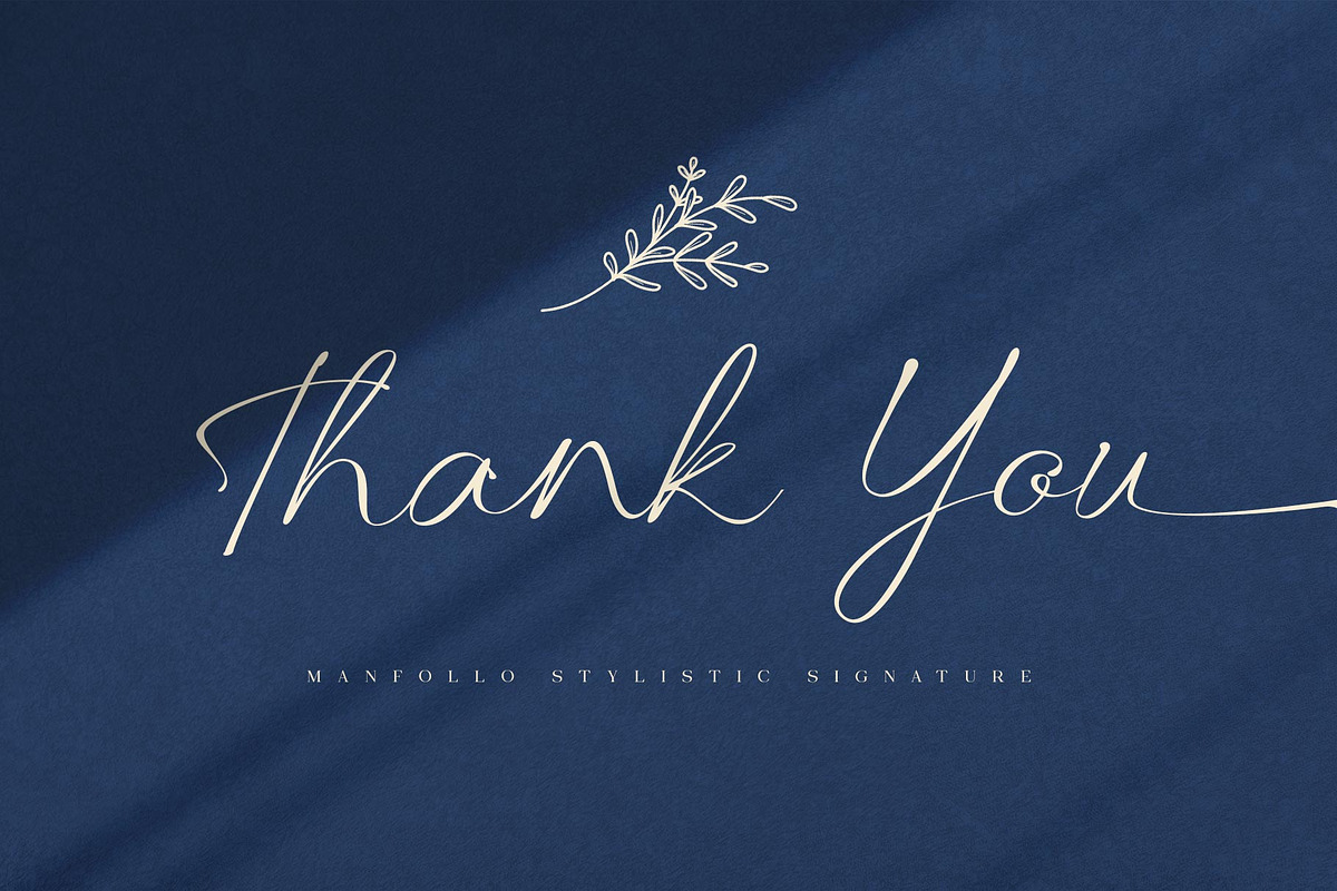 Manfollo Modern Script, a Script Font by alit design (Photo 15 of 15)