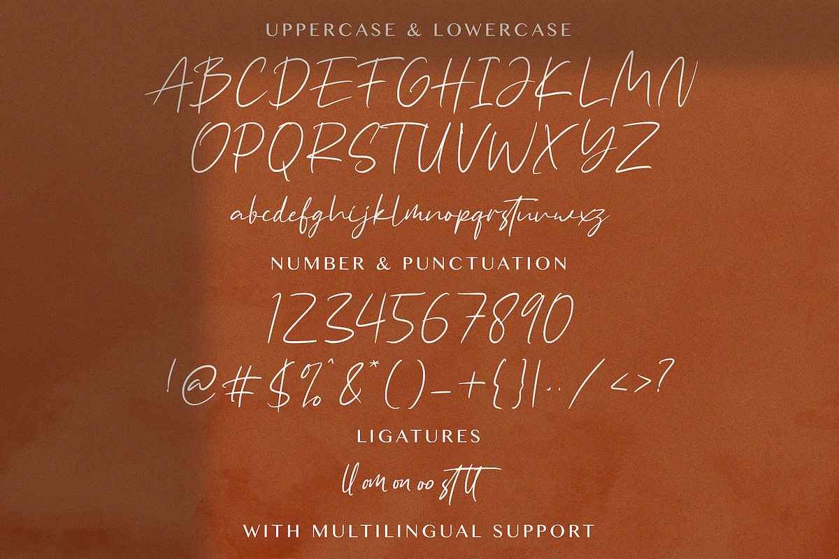 Angin Senja - Handwritten Font, a Script Font by StringLabs (Photo 9 of 10)