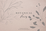 Botanical leaves - sketched florals, a Decorative Illustration by Madiwaso (Thumbnail 1 of 14)