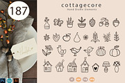 AUTUMN Cozy Clip Art and Patterns, a Graphic by Katrinelly (Thumbnail 3 of 13)