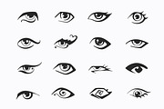 Mega pack eyes, an Icon by logika 600 (Thumbnail 2 of 4)