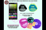 Procreate Halftone Photo Collage Set, a Brush Add-On by AlwaysBeColoring (Thumbnail 3 of 13)