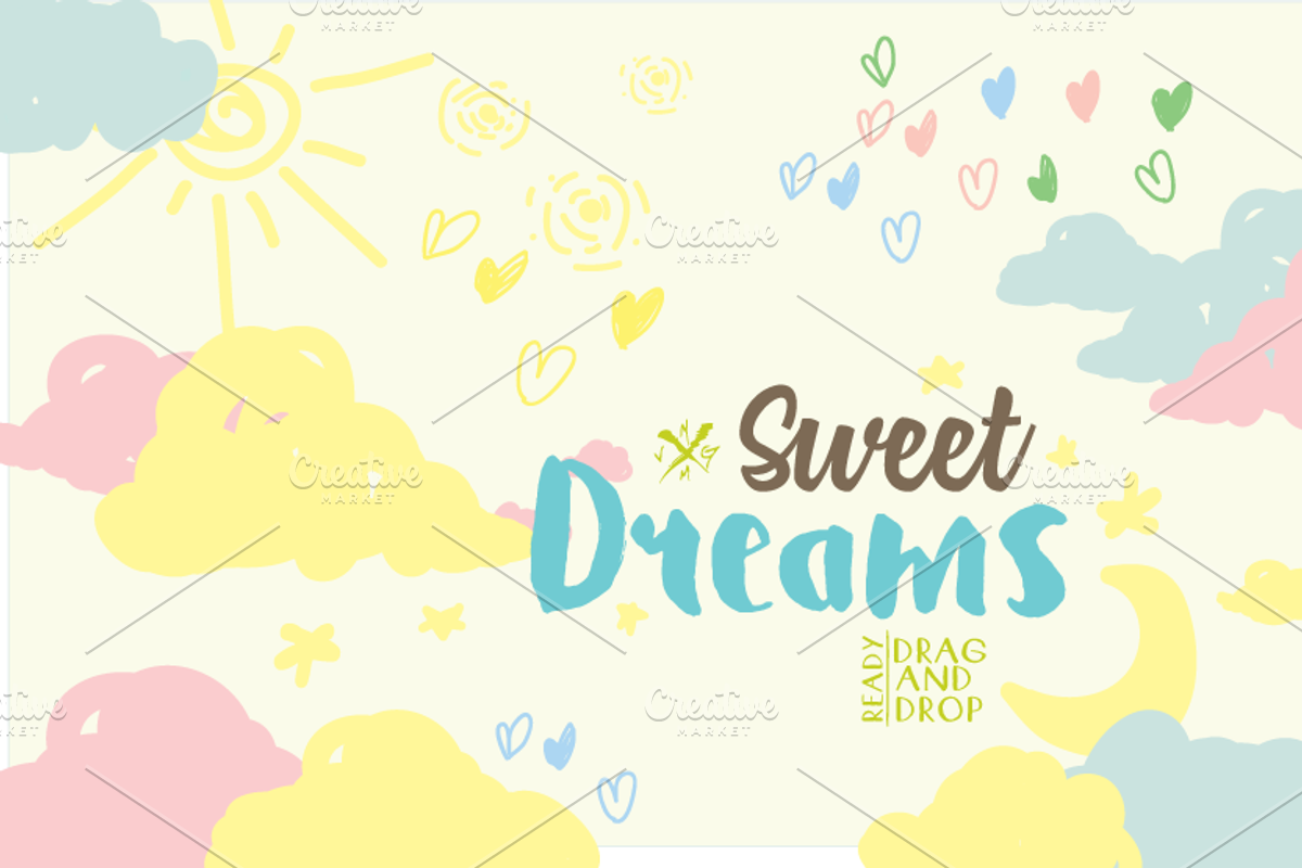 NIGHT TIME BUNDLE -SWEET DREAMS, an Illustration by MVMG (Photo 1 of 2)