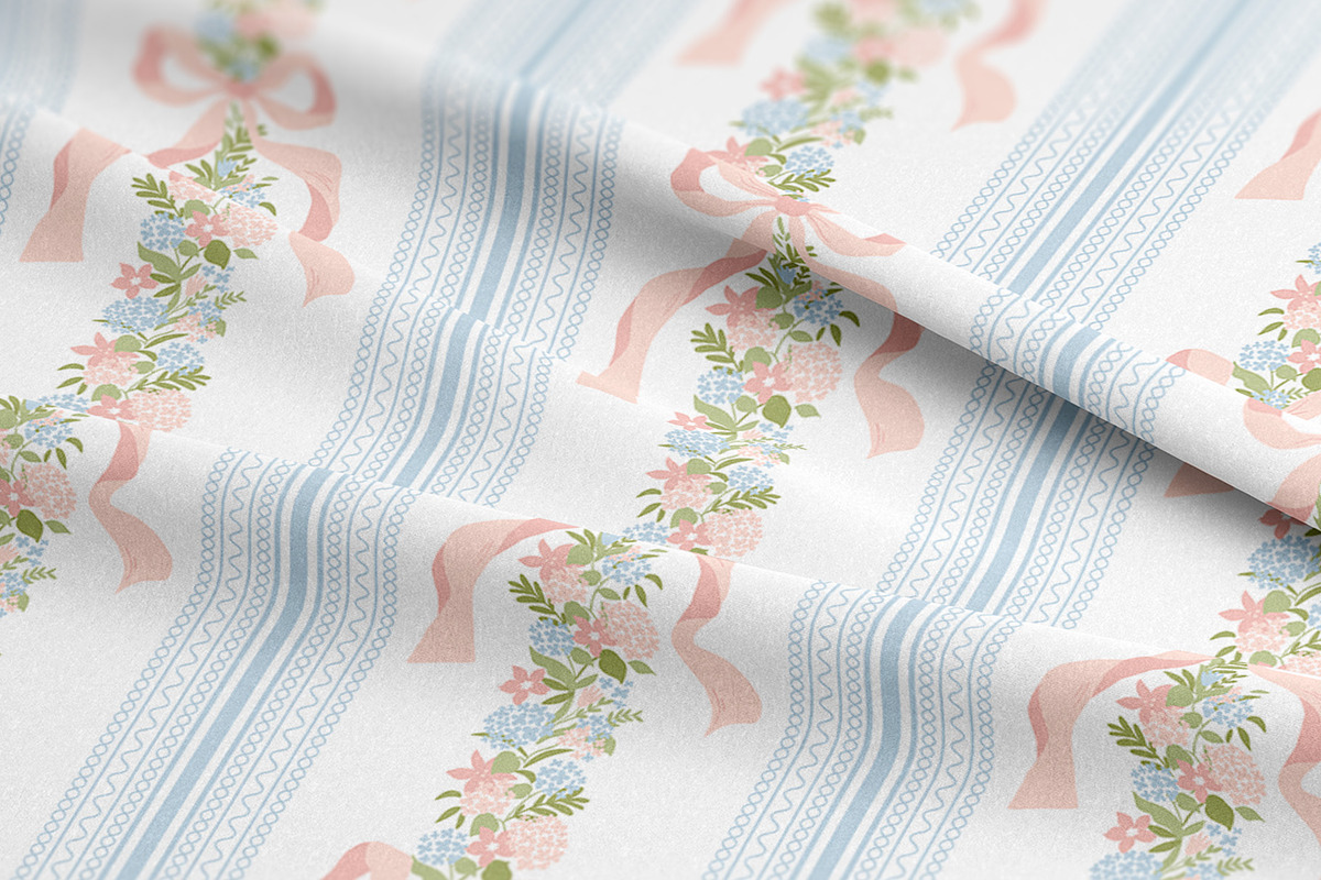 Grandmillennial & Preppy patterns, a Pattern Graphic by Tani Kuzminka (Photo 2 of 26)