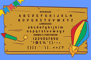 Firly Wooden Font, a Font by PutraCetol Studio (Thumbnail 5 of 5)