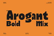 CS Arogant Mix, a Sans Serif Font by Craft Supply Co. (Thumbnail 1 of 8)