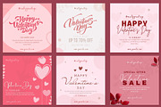 Canva instagram Valentine Template, a Social Media Template by illycreative (Thumbnail 4 of 5)