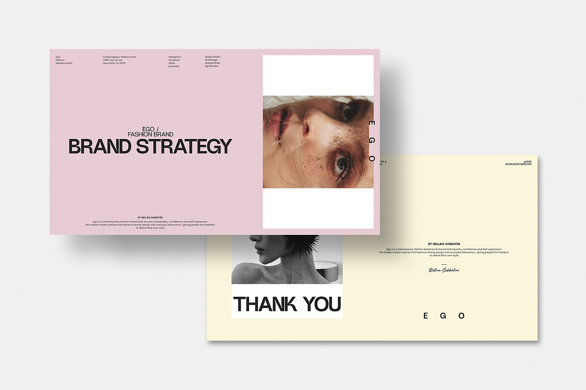 EGO Brand Strategy | CANVA, a Presentation Template by evgenystudio (Photo 11 of 11)