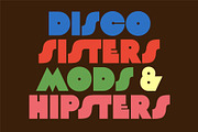 Pinpush - Retro Sans Serif Display, a Sans Serif Font by BTYPE (Thumbnail 8 of 13)