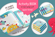 Under the Sea Activity Book for Kids, an Education Illustration by Nursery Art (Thumbnail 6 of 8)