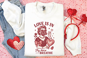 Funny Anti Valentine's Day Woman, an Illustration by DreamPrint404 (Thumbnail 7 of 7)