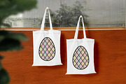 Easter Egg Embroidery Design, an Illustration by Pixels.Craft (Thumbnail 3 of 4)