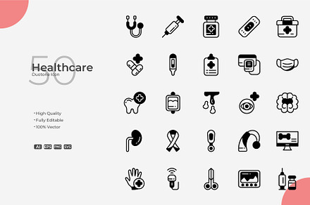 Healthcare Duotone Icons, a Duotone Icon by Bloodline