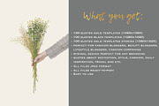 100 quotes templates for instagram, a Social Media Template by digital_essence (Thumbnail 2 of 5)