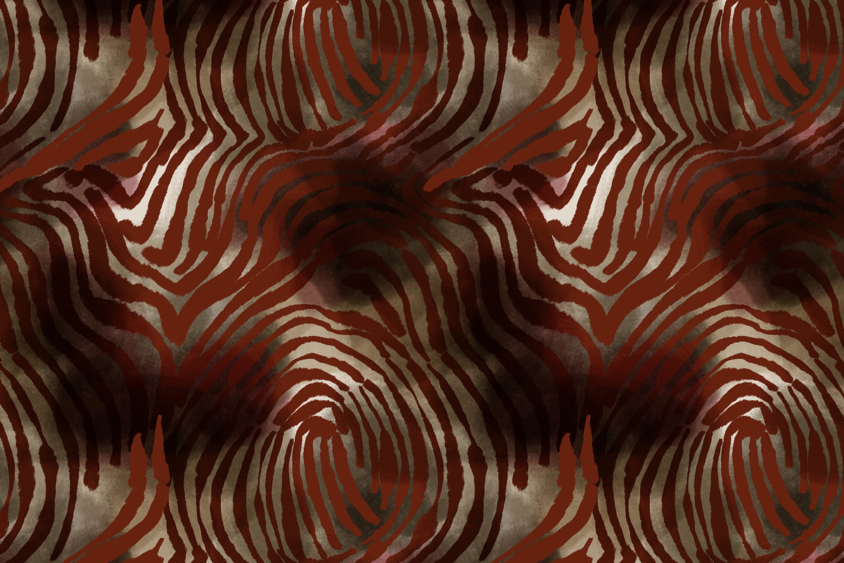 Animal zebra skin stripes pattern, a Pattern Graphic by Nocito Design (Photo 6 of 6)