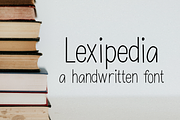 Lexipedia | a cute handwritten font, a Sans Serif Font by Design av MAD (Thumbnail 1 of 6)