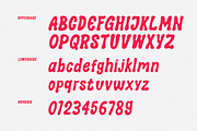 CandyPaint - Retro Groovy Font, a Sans Serif Font by Typeparties (Thumbnail 9 of 9)