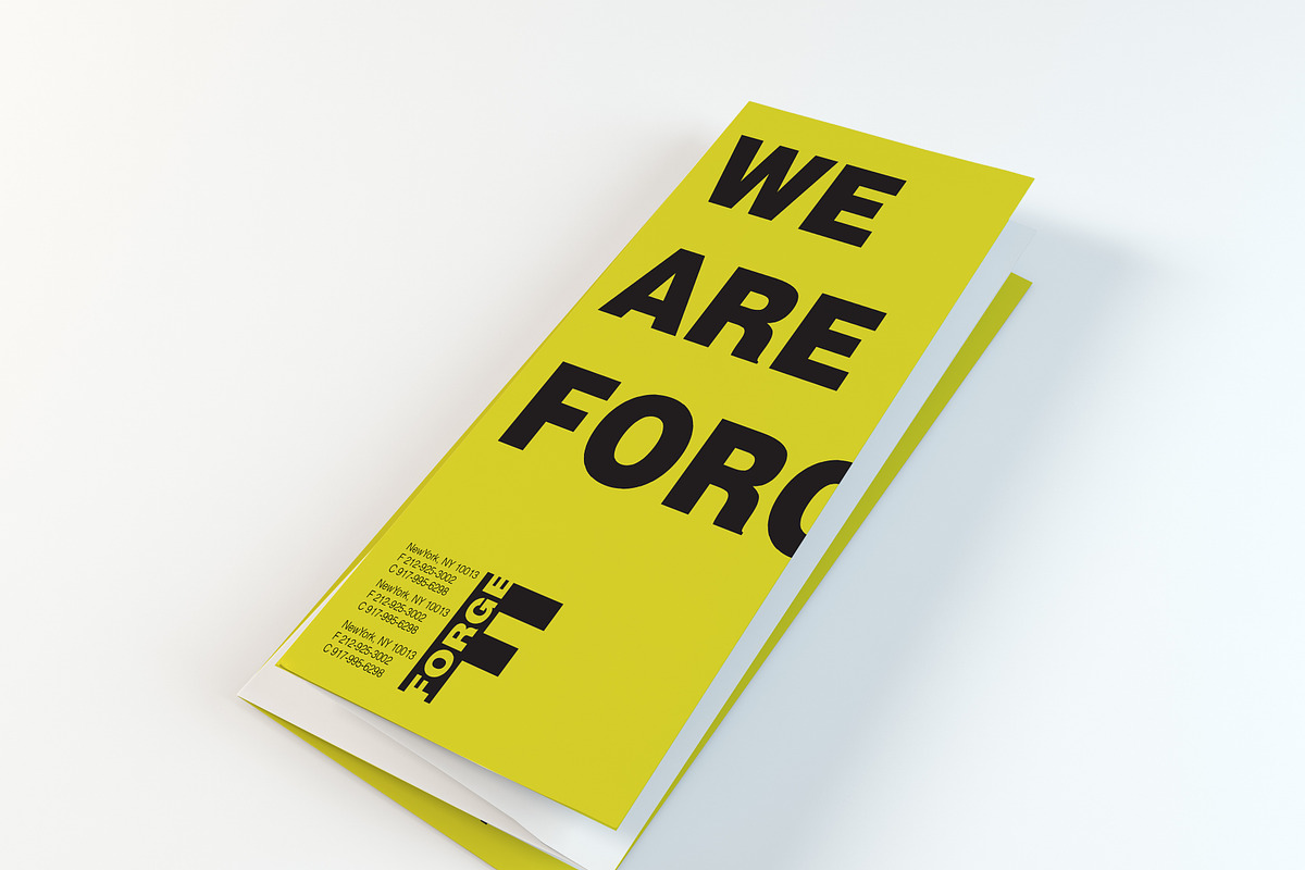 Brochure Mockup - Forge, a Print Template by BrandKick (Photo 3 of 5)
