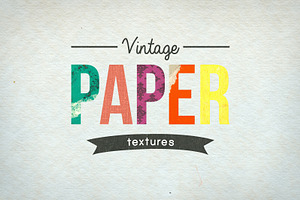 Vintage Paper Textures