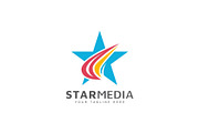 abstract star logo design, a Branding & Logo Template by vexper (Thumbnail 1 of 4)