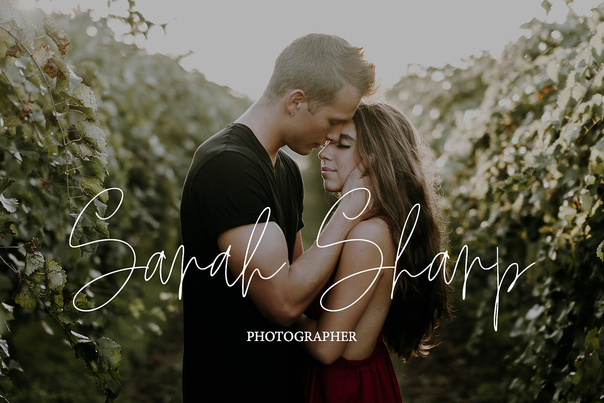 HAMILTON SIGNATURE font, a Handwritten Font by supfonts (Photo 5 of 9)