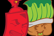Vector Paint Characters, an Illustration by brandedbaron (Thumbnail 2 of 3)