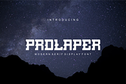 Protaper - Font, a Serif Font by artchiles_design (Thumbnail 3 of 6)