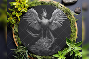 Phoenix Bird Magical Firebird Greek, a Background Graphic by LaseredNinja (Thumbnail 5 of 7)